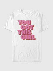 You Got This Graphic T-Shirt - White