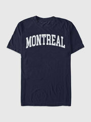 Montreal Collegiate Graphic T-Shirt - Navy