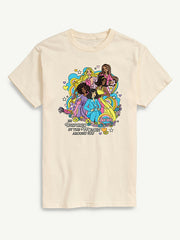 Barbie Inspire Women Short Sleeve Graphic T-Shirt - Cream