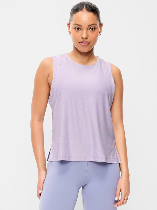 CloudMotion Tank Top - Dusky Lavender