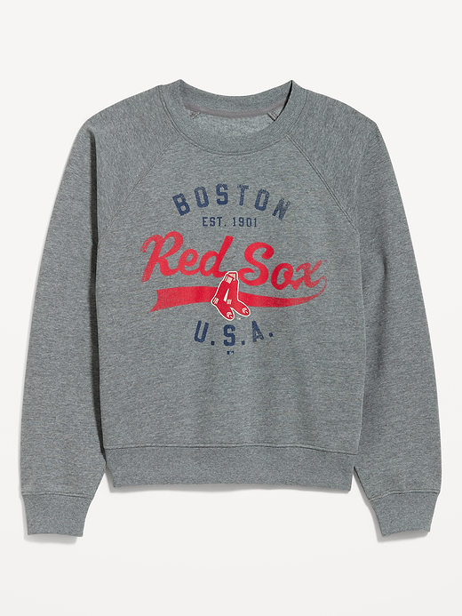 Boston Red Sox Raglan Sweatshirt for Women - Boston Red Sox
