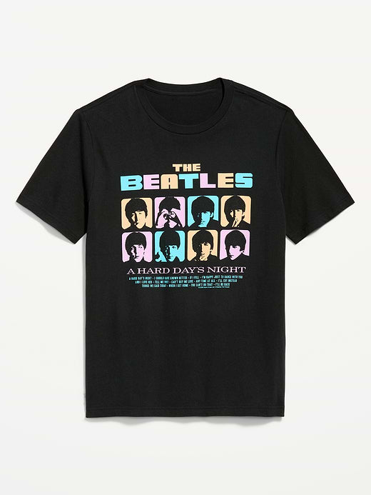 The Beatles™ T-Shirt - Black Spark