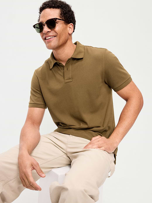 Classic Fit Pique Polo - Canadian Geese