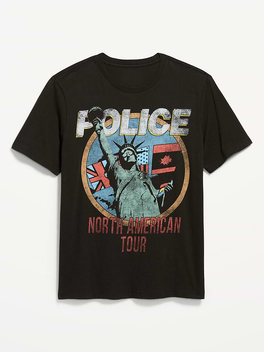 The Police™ T-Shirt - Black Spark