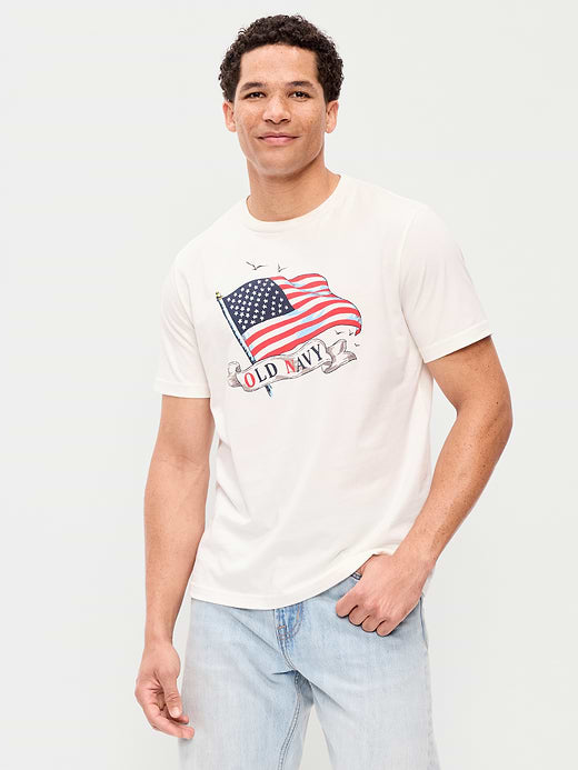 Graphic T-Shirt for Adults - Sea Salt & Fig