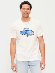 Graphic T-Shirt for Adults - Off White