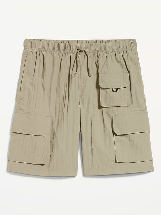 Baggy Cargo Shorts -- 8-inch inseam - Banyan