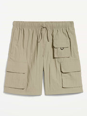 Baggy Cargo Shorts -- 8-inch inseam - Banyan