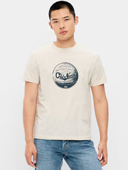 Graphic T-Shirt for Adults - Beige