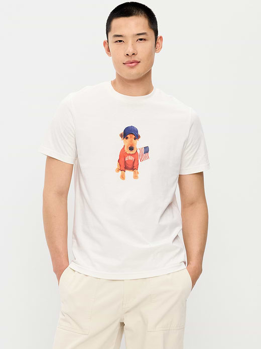 Graphic T-Shirt for Adults - Sea Salt
