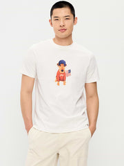 Graphic T-Shirt for Adults - Sea Salt