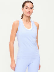 Fluid Seamless Fitted Tank Top - Peri Heir