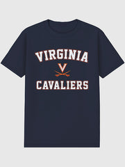 University of Virginia Campus Classic Graphic T-Shirt for Men - Navy