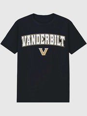 Vanderbilt University Arch Logo Graphic T-Shirt for Men - Black
