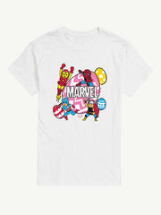 Marvel Easter Short Sleeve Graphic T-Shirt - White