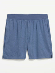 Jersey-Knit Pajama Shorts - In the Navy