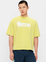 Lived-In Pro Short-Sleeve Graphic T-Shirt - Yellow Lichen