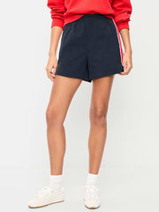 High-Waisted TrekTech Run Shorts - In the Navy