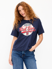 Boston Red Sox Crew-Neck T-Shirt for Women - Boston Red Sox