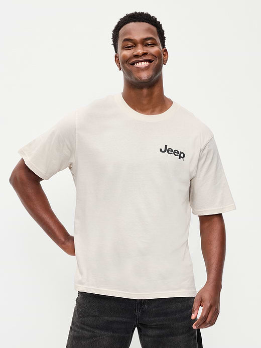 Jeep® Loose T-Shirt - Silver Gray