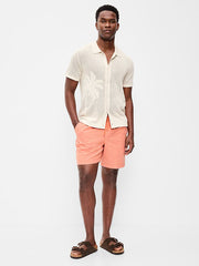 Linen-Blend Jogger Shorts -- 7-inch inseam - Loquat