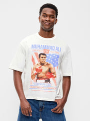 Muhammad Ali™ Cropped T-Shirt - Sea Salt