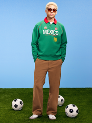 FIFA World Cup 26™ Mexico Dynamic Fleece Collared Graphic Sweatshirt for Men - Mexico