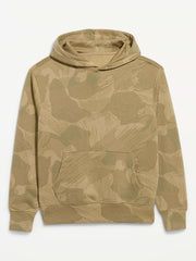 Printed Rotation Hoodie - Green Camo