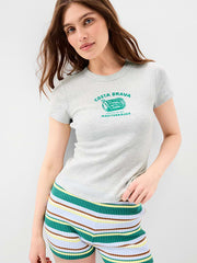 Snug Graphic T-Shirt - Faux-Heather Gray