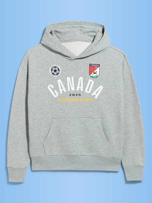FIFA World Cup 26™ Canada Oversized Pullover Hoodie for Men - Canada