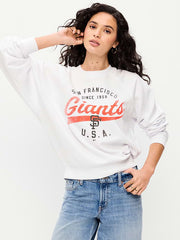 San Francisco Giants Raglan Sweatshirt for Women - San Francisco Giants
