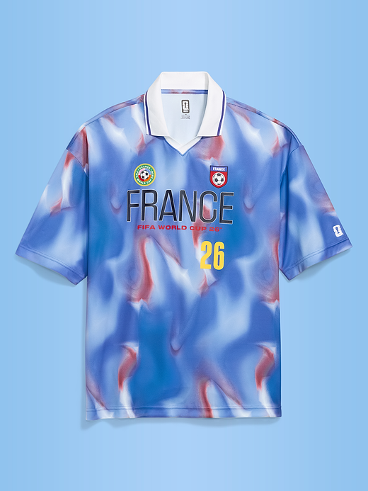 FIFA World Cup 26™ France Lifestyle Collared Jersey T-Shirt for Men - France