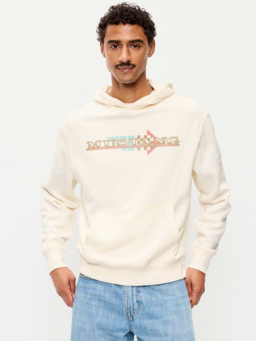 Ford Mustang™ Pullover Hoodie - Sea Salt