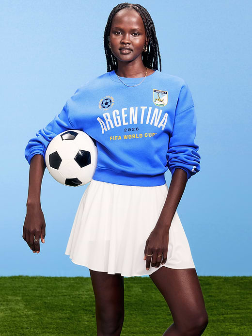 FIFA World Cup 26™ Argentina Oversized Graphic Sweatshirt for Women - Argentina