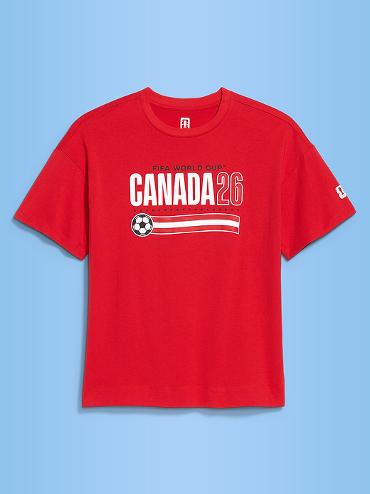 FIFA World Cup 26™ Canada Vintage Crew-Neck T-Shirt for Women - Canada