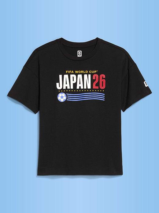 FIFA World Cup 26™ Japan Vintage Crew-Neck T-Shirt for Women - Japan