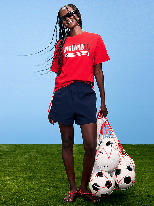 FIFA World Cup 26™ England Vintage Crew-Neck T-Shirt for Women - England