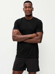 Relaxed Mesh T-Shirt - Black Jack