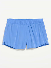 Mid-Rise StretchTech Run Shorts -- 3-inch inseam - Cloisonne