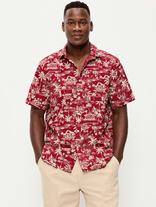 Classic Fit Everyday Shirt - Red Surf
