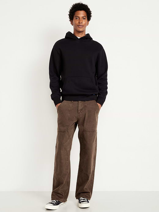 90s Baggy Double-Knee Carpenter Jeans - Worker Brown