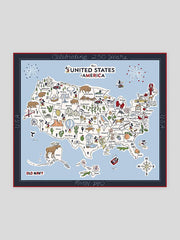 Old Navy x Disney Americana Poster - Multi
