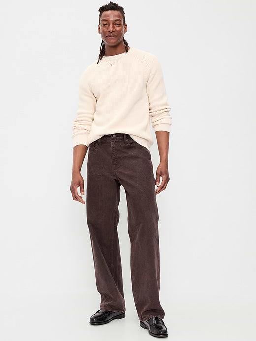 90s Baggy Carpenter Jeans - Dark Brown