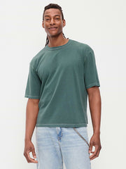 Garment-Dyed Heavyweight Cropped T-Shirt - Glorious Pine