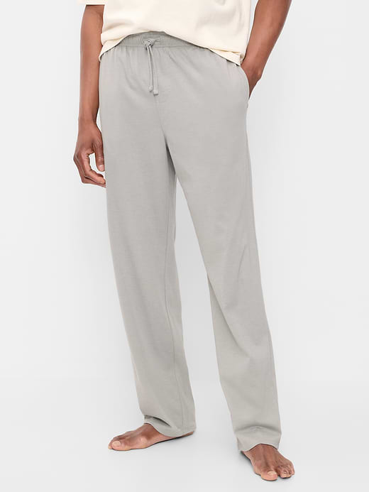 Loose Jersey Lounge Pants - Earl Gray