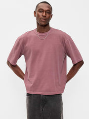 Garment-Dyed Heavyweight Cropped T-Shirt - Reddy Or Not