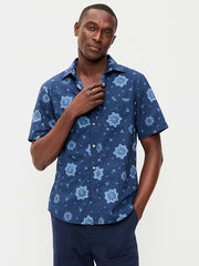 Classic Fit Everyday Shirt - Blue Bandana