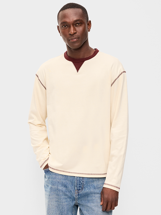 Heavyweight Long-Sleeve T-Shirt - Howlite