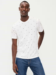 Crew-Neck T-Shirt - White Bear