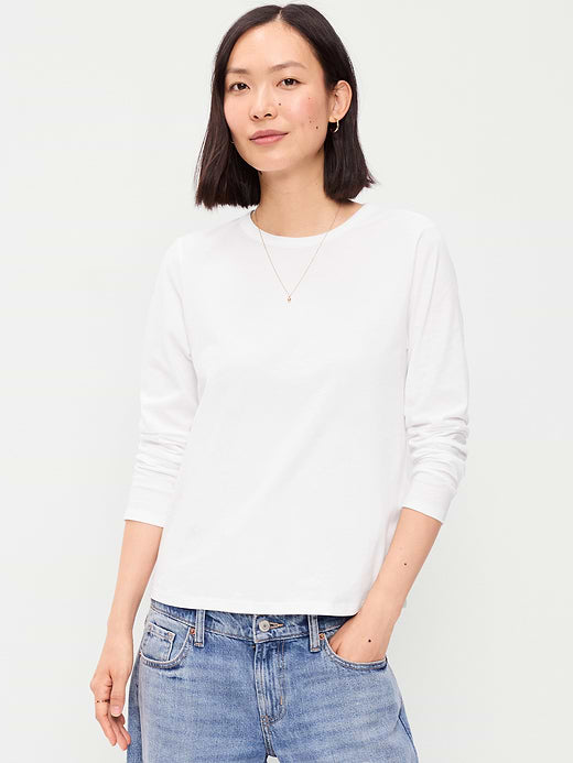 EveryWear Long-Sleeve T-Shirt - Calla Lilies